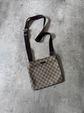 Gucci GG Monogram Crossbody Bag Beige