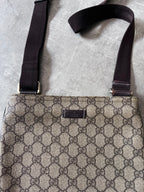 Gucci GG Monogram Crossbody Bag Beige