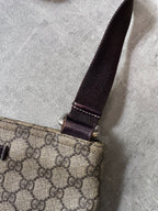 Gucci GG Monogram Crossbody Bag Beige