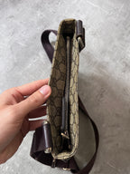 Gucci GG Monogram Crossbody Bag Beige
