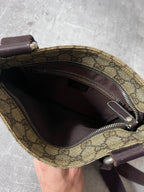 Gucci GG Monogram Crossbody Bag Beige