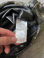 2015 Maison Margiela Aluminum Painted Sequins Handbag Silver