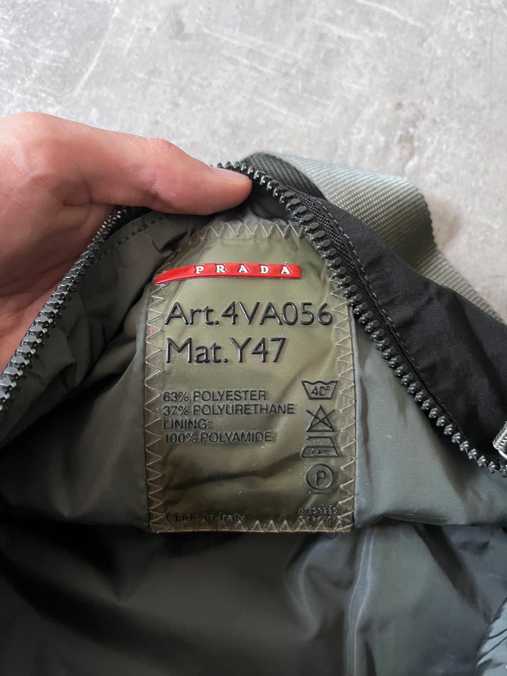 2000s Prada Utility Multi Pocket Belt Bag Black