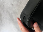 F/W 2018 Balenciaga Kitten Print Leather Shoulder Camer Bag Black