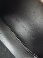 F/W 2018 Balenciaga Kitten Print Leather Shoulder Camer Bag Black