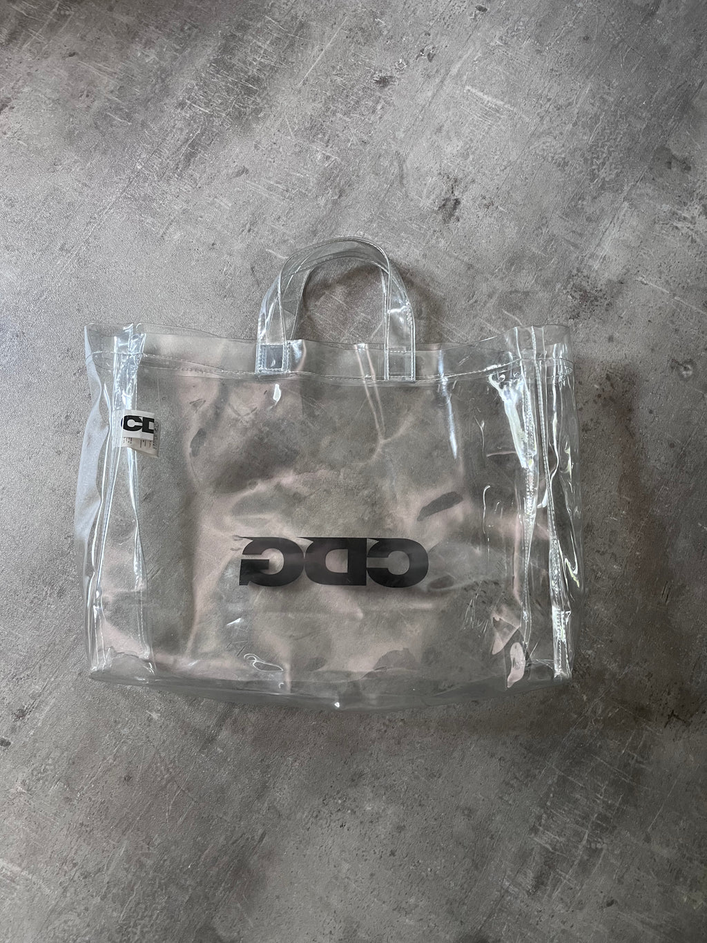 Comme des Garcons PVC Transparent Tote Bag
