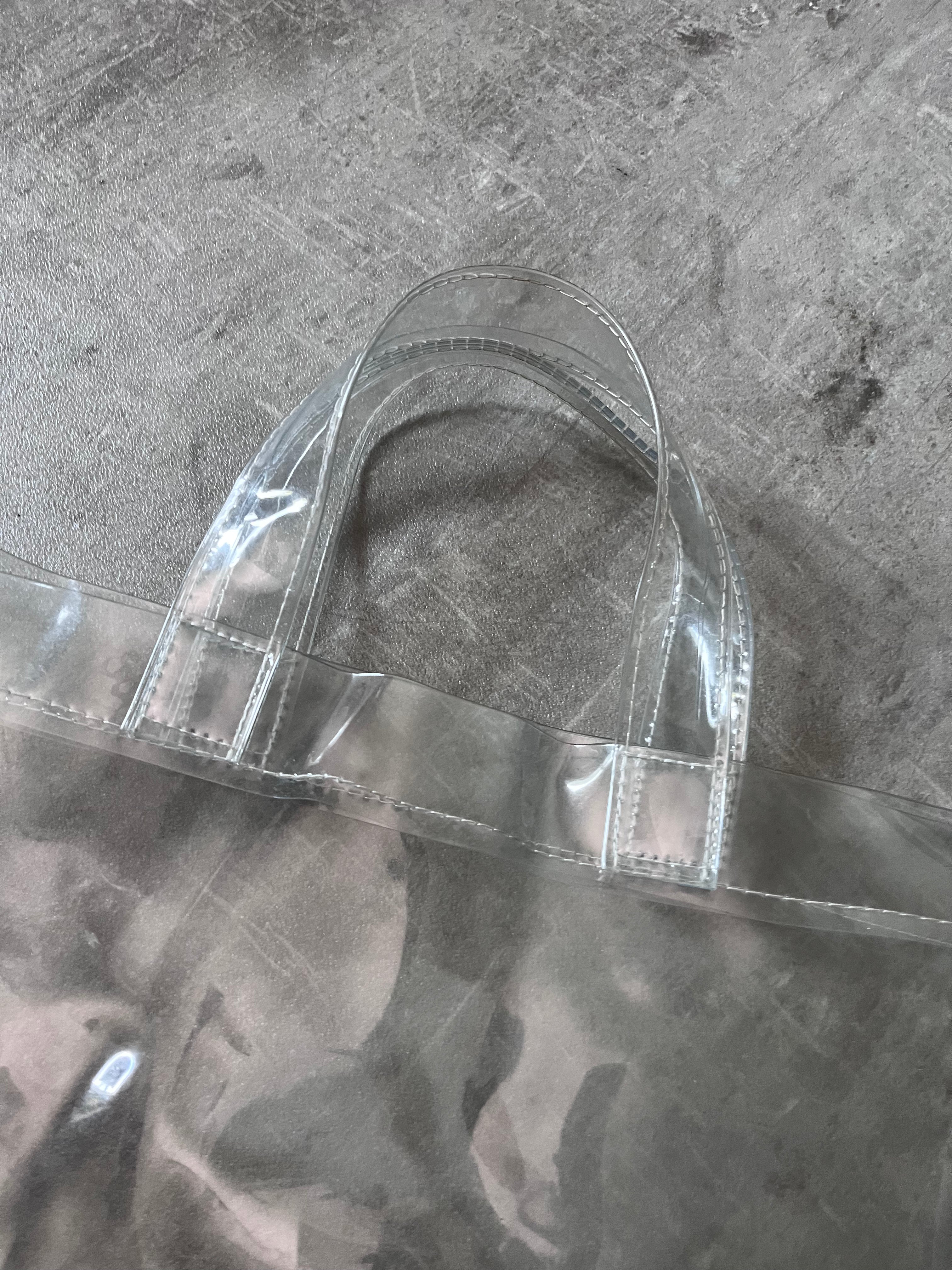 Comme des Garcons PVC Transparent Tote Bag