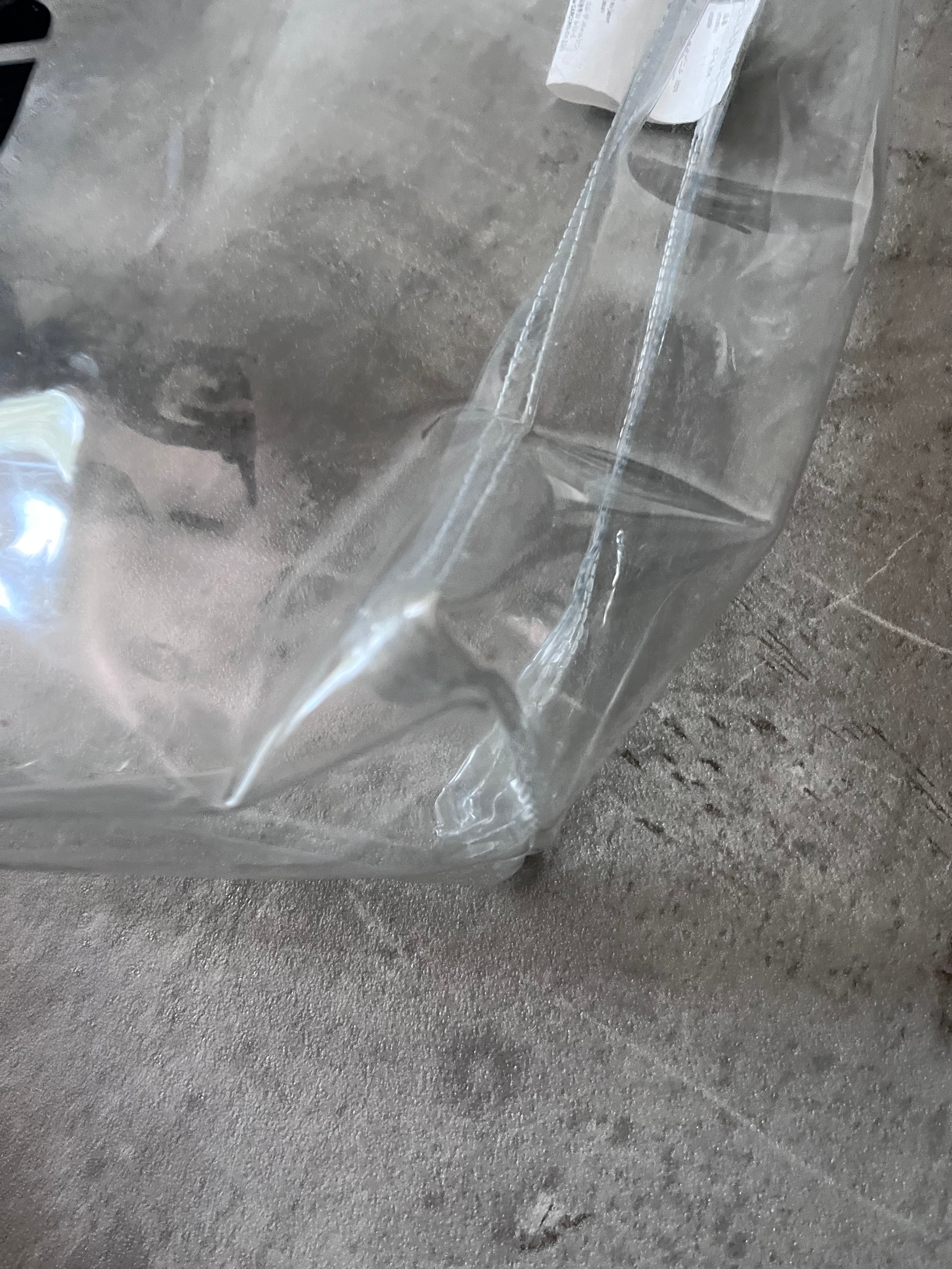 Comme des Garcons PVC Transparent Tote Bag