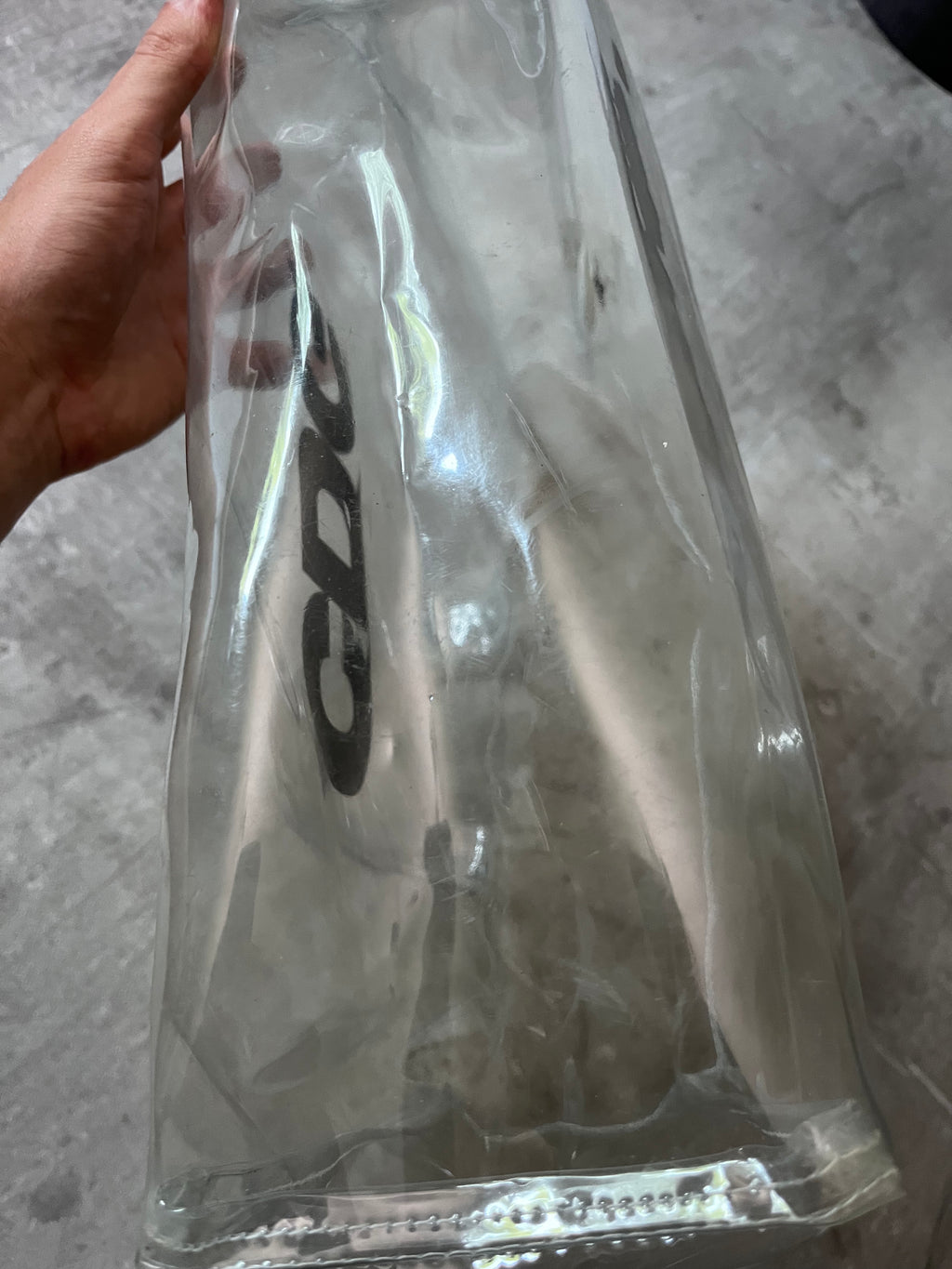 Comme des Garcons PVC Transparent Tote Bag