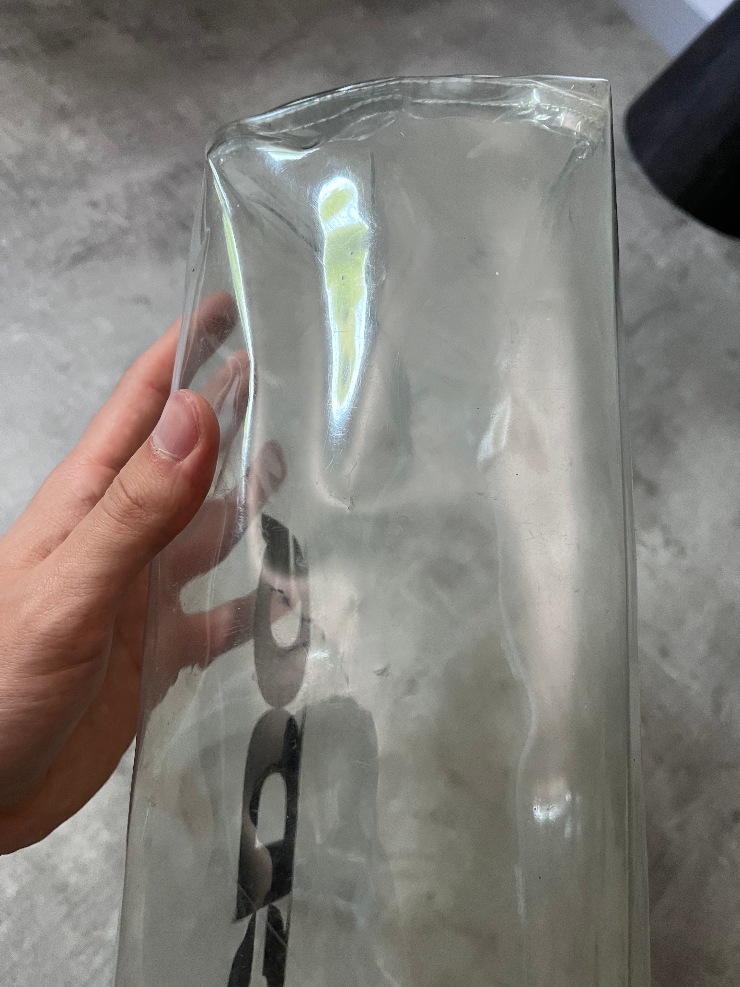 Comme des Garcons PVC Transparent Tote Bag