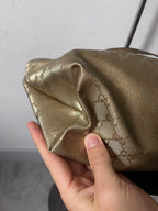 Gucci GG Imprime Large Tote Bag Gold