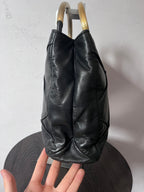 Fendi Vintage Mini Pasta Soft Leather Handbag Black