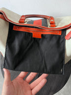 Gucci Limited Edition GG Supreme Boston Canvas Handbag White Red