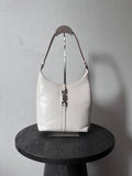 2000s Gucci by Tom Ford Jackie Shoulder Bag White