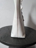 2000s Gucci by Tom Ford Jackie Shoulder Bag White