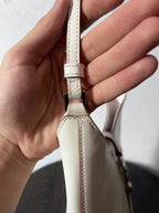 2000s Gucci by Tom Ford Jackie Shoulder Bag White