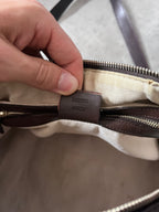 Gucci GG Monogram Canvas Boston Bag Brown Beige