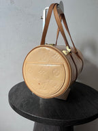 2000s Louis Vuitton Vernis Bedford Shoulder Bag Beige