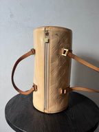 2000s Louis Vuitton Vernis Bedford Shoulder Bag Beige
