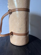 2000s Louis Vuitton Vernis Bedford Shoulder Bag Beige