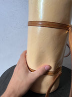 2000s Louis Vuitton Vernis Bedford Shoulder Bag Beige