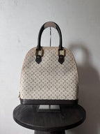 Louis Vuitton Monogram Mini Lin Alma Tall Shoulder Bag Beige