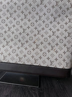 Louis Vuitton Monogram Mini Lin Alma Tall Shoulder Bag Beige