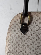 Louis Vuitton Monogram Mini Lin Alma Tall Shoulder Bag Beige