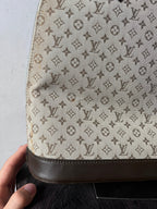 Louis Vuitton Monogram Mini Lin Alma Tall Shoulder Bag Beige