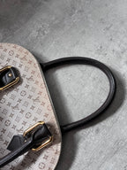 Louis Vuitton Monogram Mini Lin Alma Tall Shoulder Bag Beige