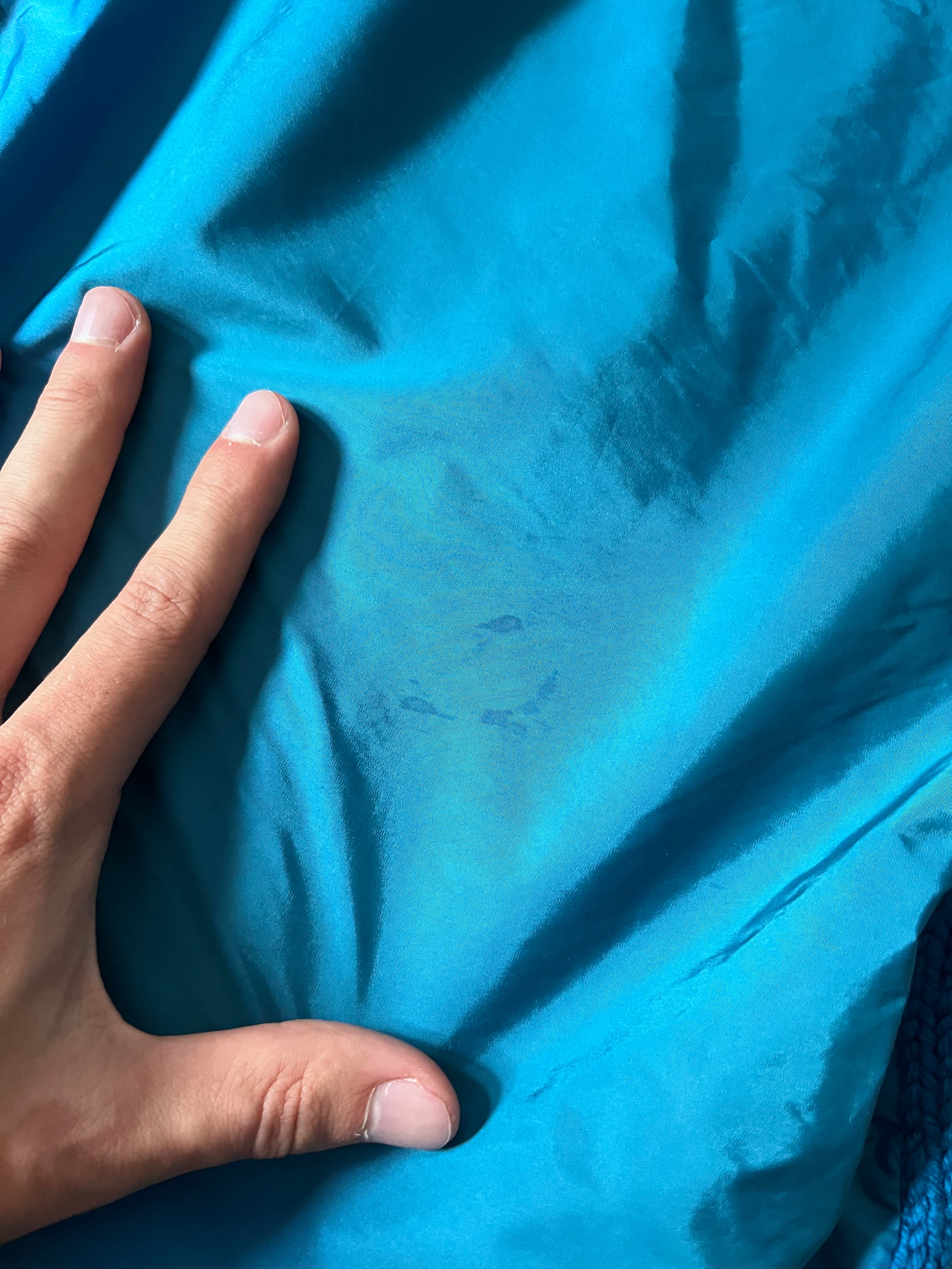 2000s Prada Wool Nylon Sport Scarf Blue