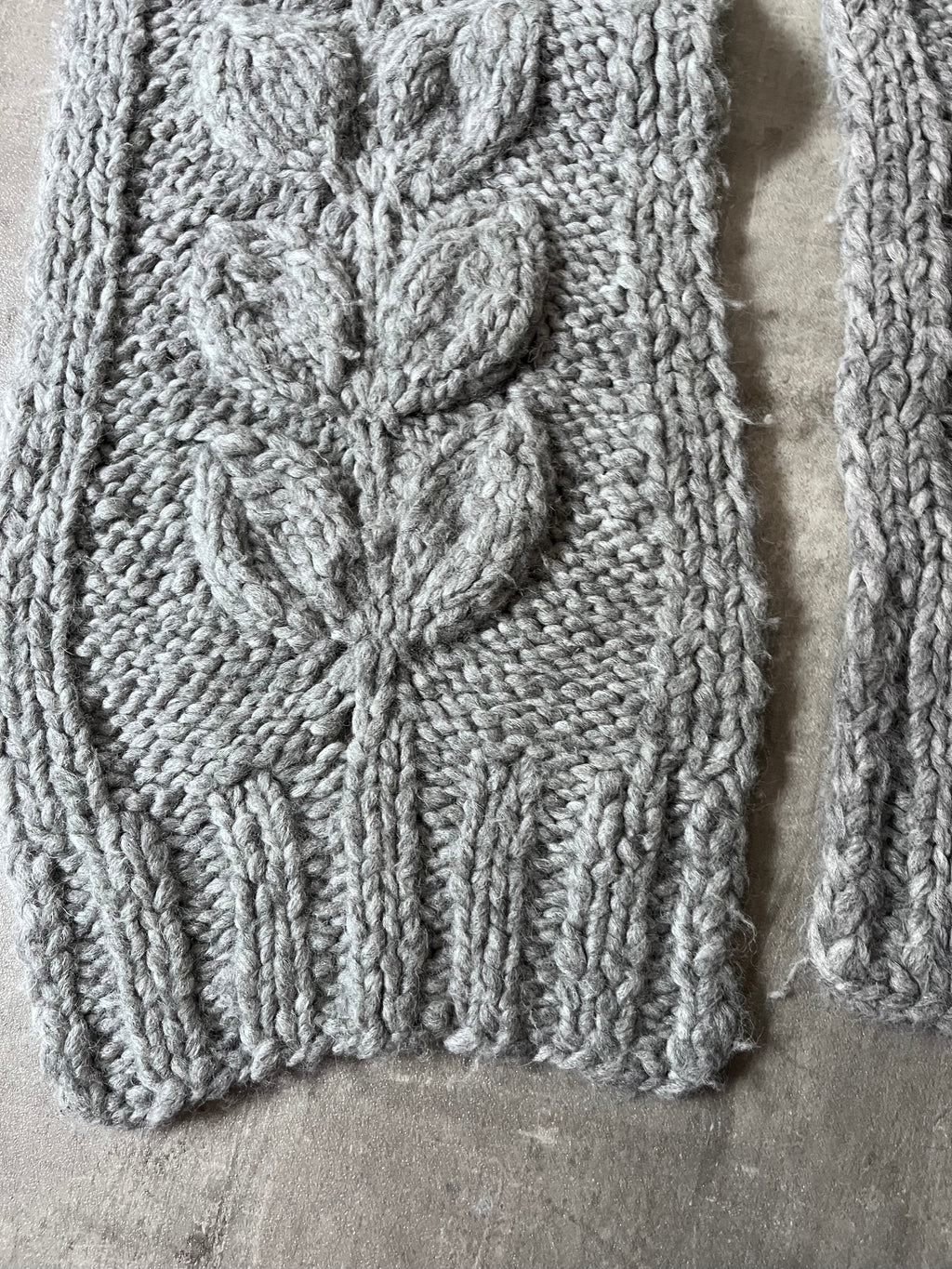 F/W 2015 Maison Margiela Alpaca Scarf Grey