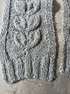 F/W 2015 Maison Margiela Alpaca Scarf Grey