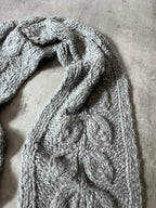 F/W 2015 Maison Margiela Alpaca Scarf Grey