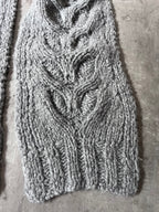 F/W 2015 Maison Margiela Alpaca Scarf Grey