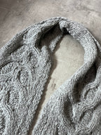F/W 2015 Maison Margiela Alpaca Scarf Grey