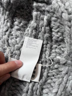 F/W 2015 Maison Margiela Alpaca Scarf Grey