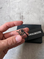 Ann Demeulemeester Silver Lock Ring - 59