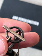 Ann Demeulemeester Silver Lock Ring - 59
