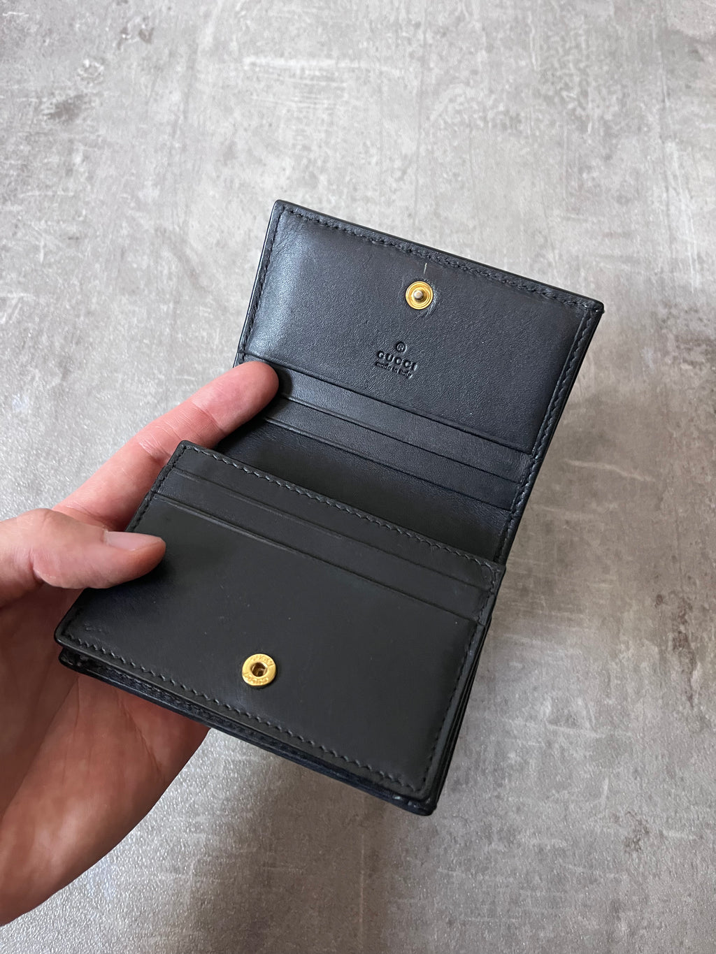 Gucci GG Supreme Bees Wallet Beige