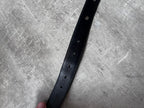 Helmut Lang Vintage Patent Leather Belt Black
