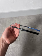 90s Jean Paul Gaultier Vintage Clean Glasses Blue