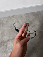 90s Jean Paul Gaultier Vintage Clean Glasses Blue