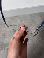 90s Jean Paul Gaultier Vintage Clean Glasses Blue
