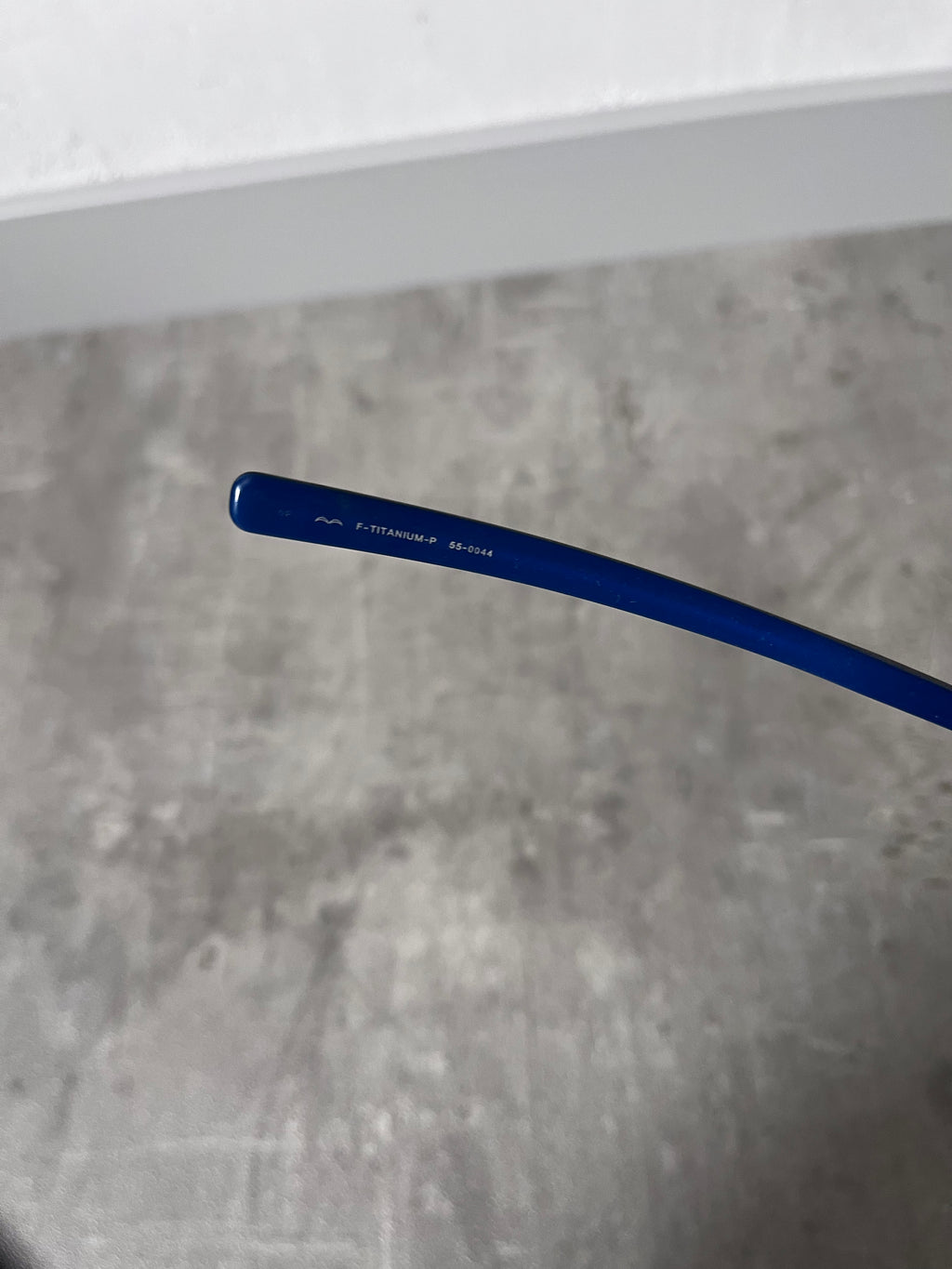 90s Jean Paul Gaultier Vintage Clean Glasses Blue
