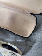 2000s Chanel Marble CC Logo Sunglasses Beige