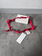 F/W 2006 Maison Margiela Artisanal Buckles Belt Red