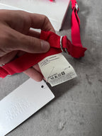F/W 2006 Maison Margiela Artisanal Buckles Belt Red