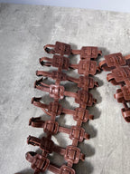 Christian Louboutin Gladiator leather Sandals Brown Women - 37.5