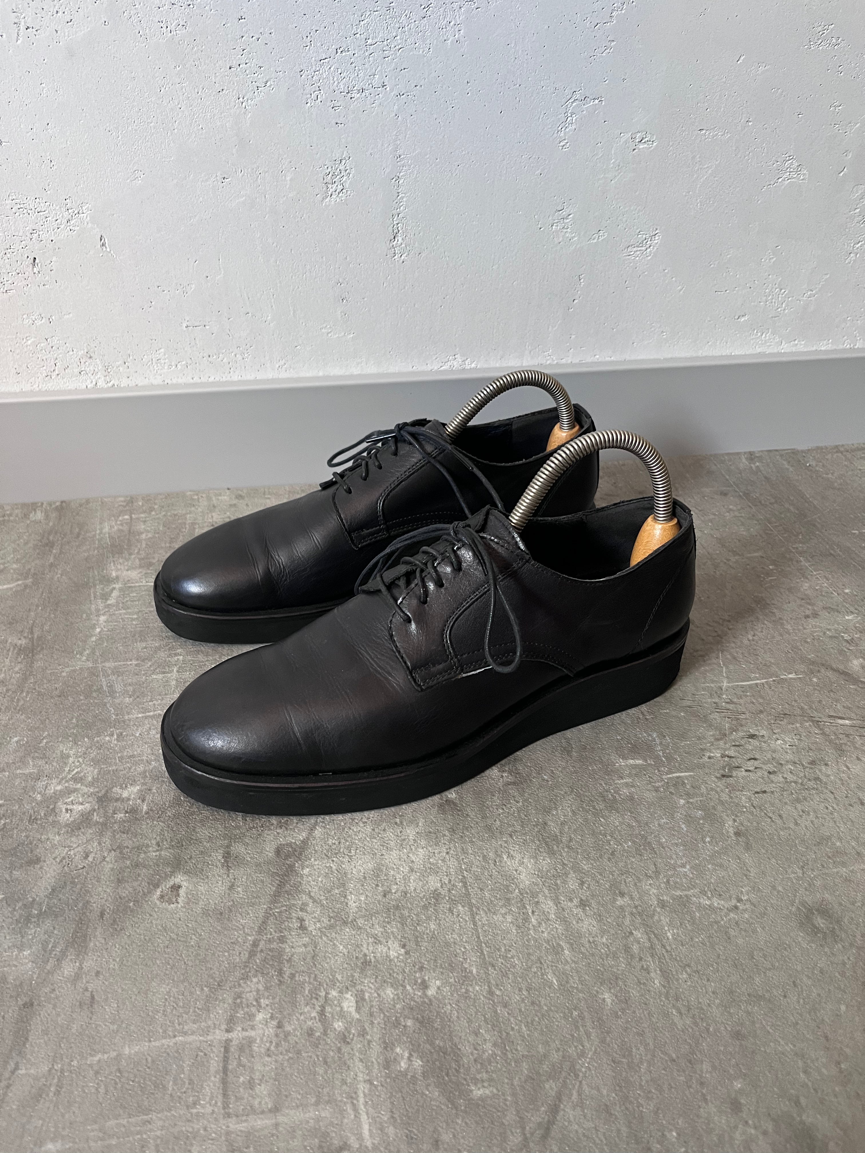 Yohji Yamamoto +NOIR Classic Leather Shoes Black Women 40/41